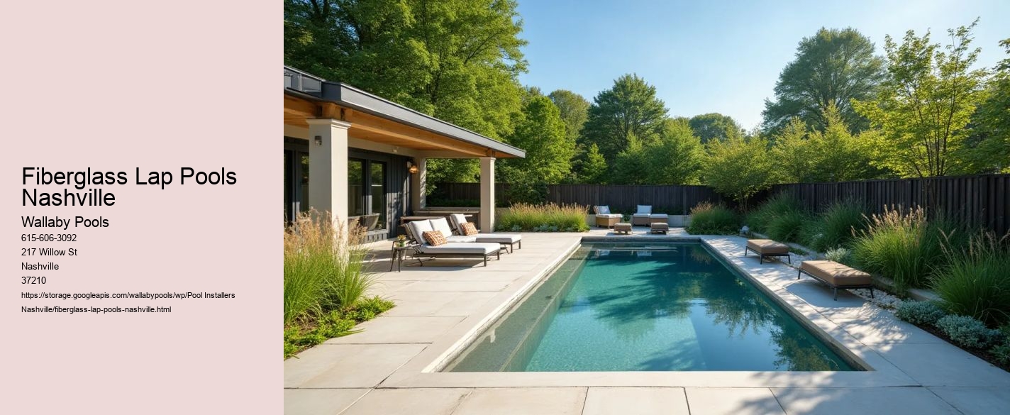 Fiberglass Lap Pools Nashville
